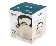 Altom Czajnik nierdzewny 2,2l Mateo kremowy - 1580490 - zdjęcie 6